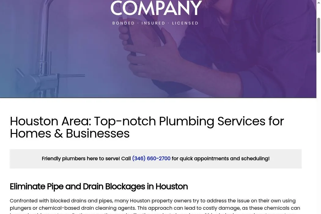 Rush Plumbing & Rooter cover