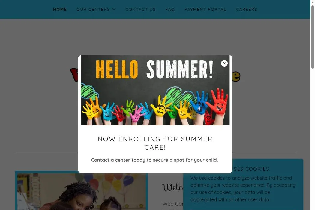 Wee Care Day Care & Preschool cover