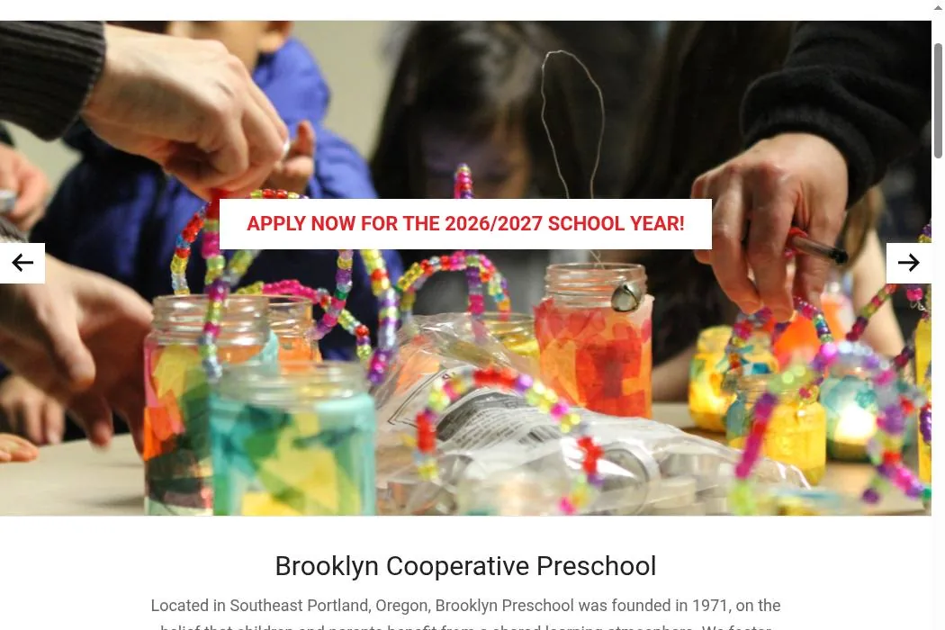 Brooklyn Co‑op Preschool cover