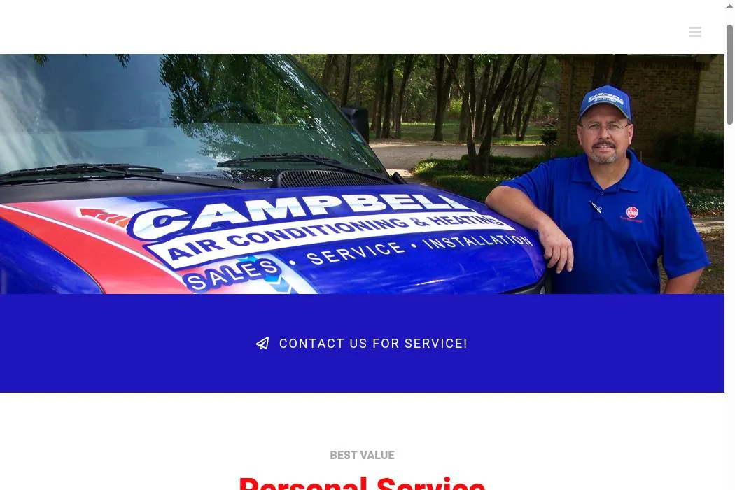 Campbell Air Conditioning & Heating cover