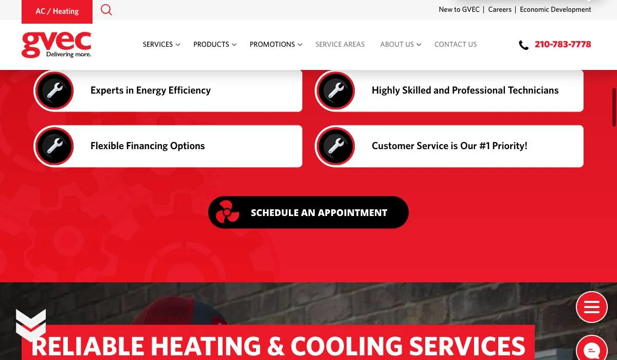 GVEC Air Conditioning & Heating cover
