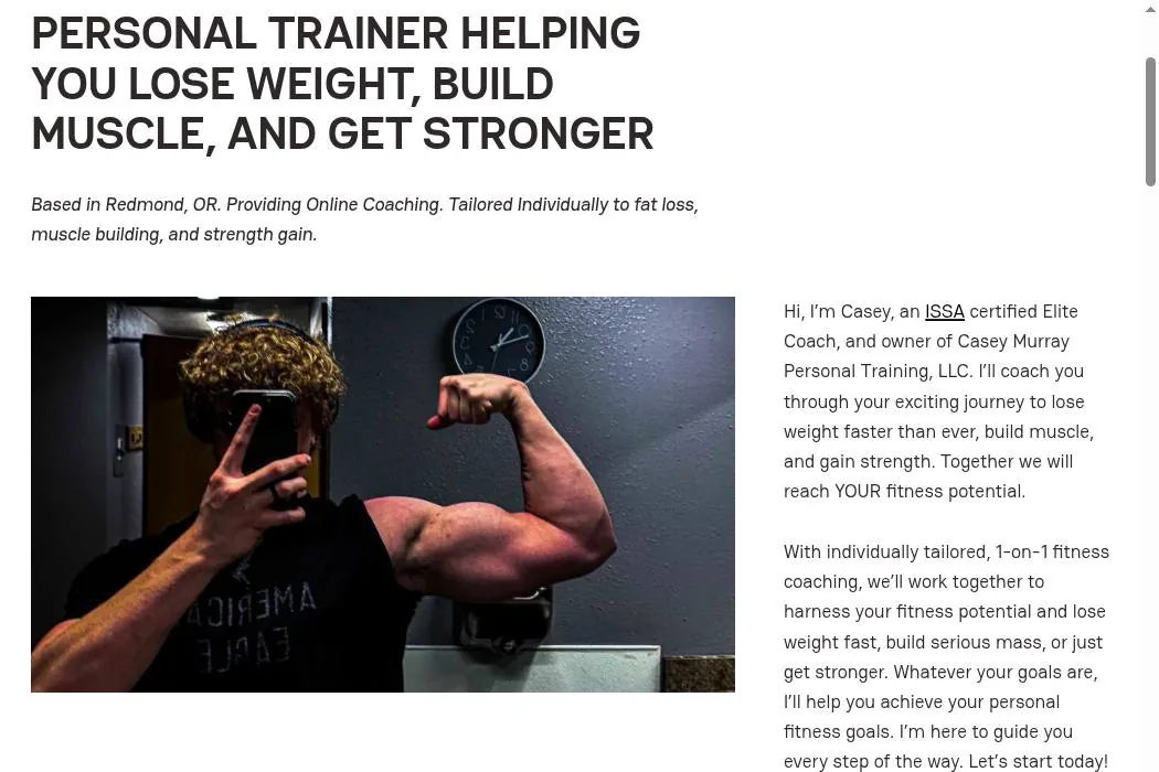 Casey Murray Personal Training, LLC cover