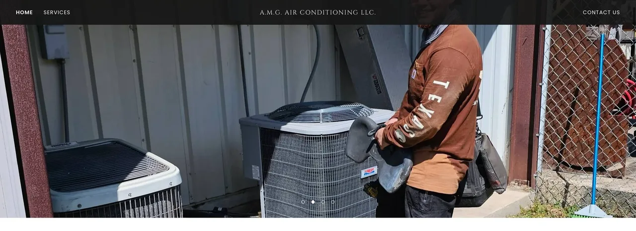 A.M.G. AIR CONDITIONING LLC. cover