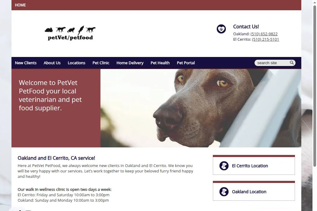 PetVet PetFood cover