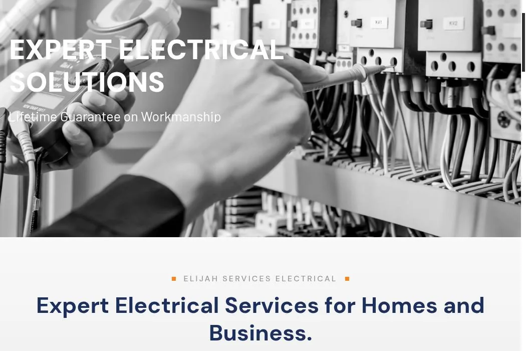Elijah Services Electrical cover