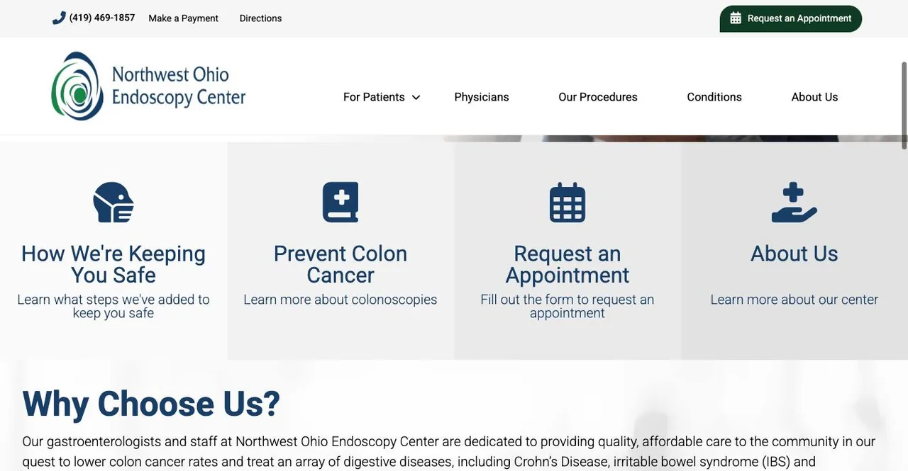 Northwest Ohio Endoscopy Center cover