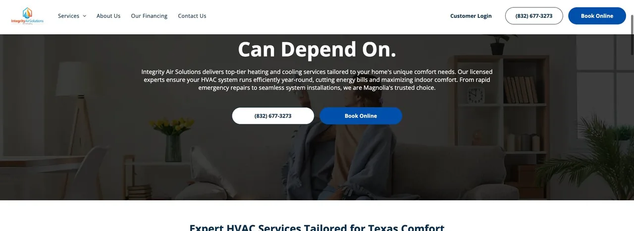 Integrity Air Solutions cover