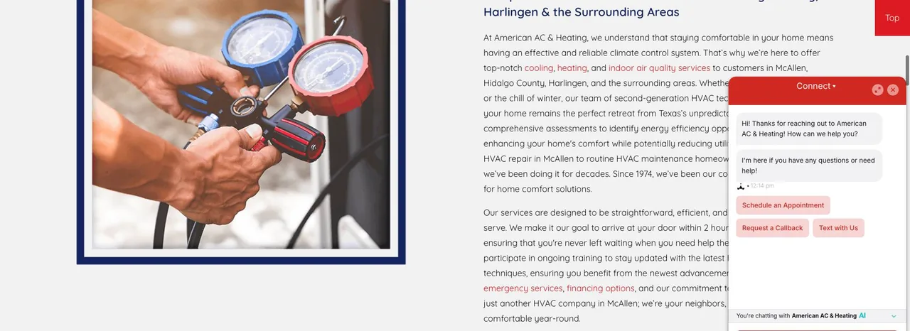 American AC & Heating cover