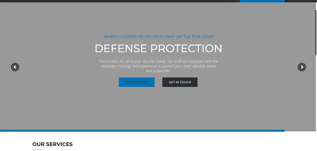 Defense Protection cover
