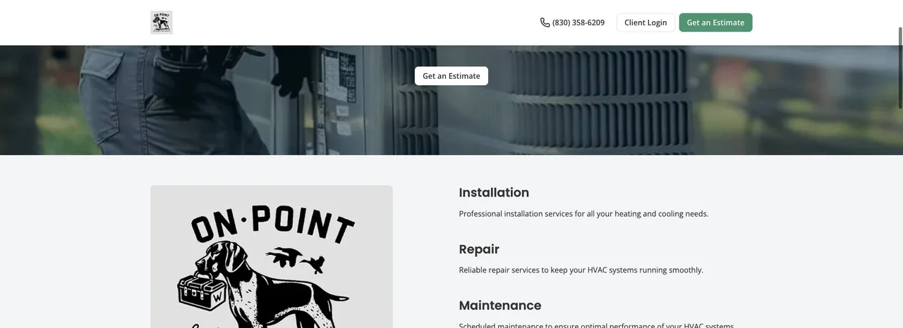 On Point Heating and Air Conditioning LLC cover