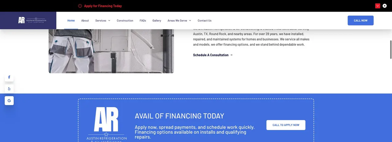 Austin Refrigeration & Air Conditioning cover