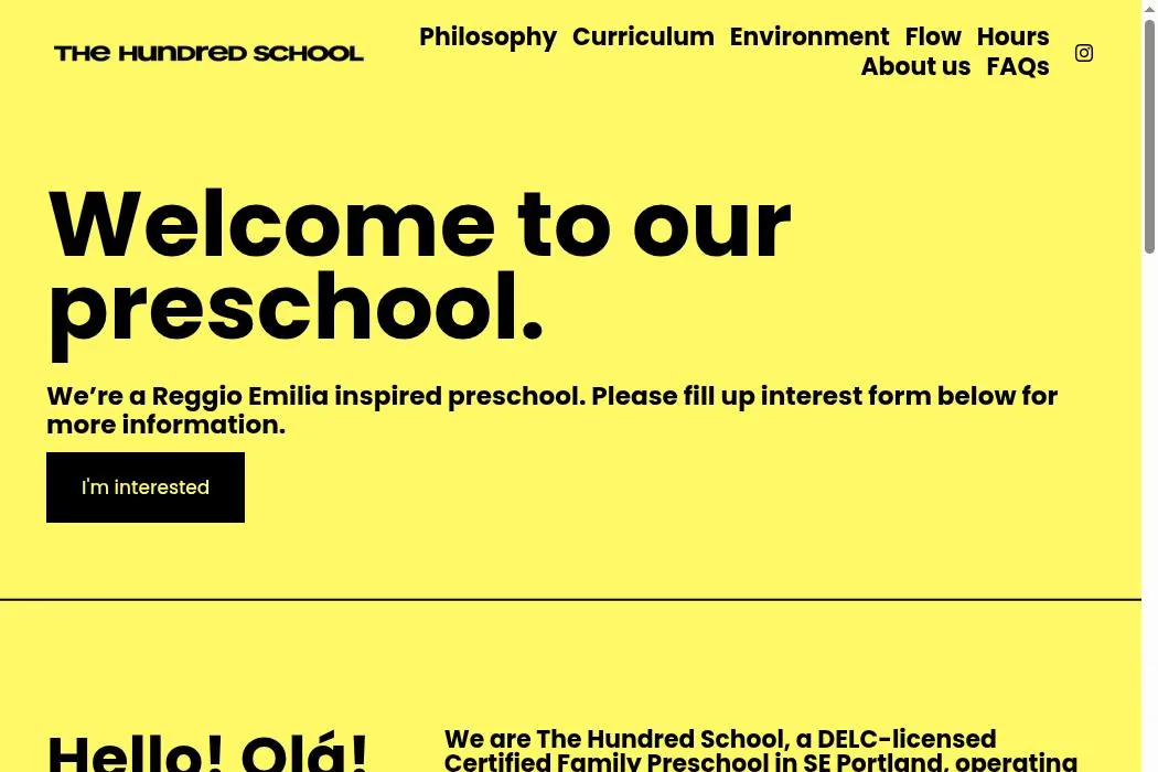 The Hundred School cover