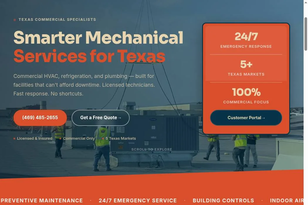 Modern Mechanical Services cover