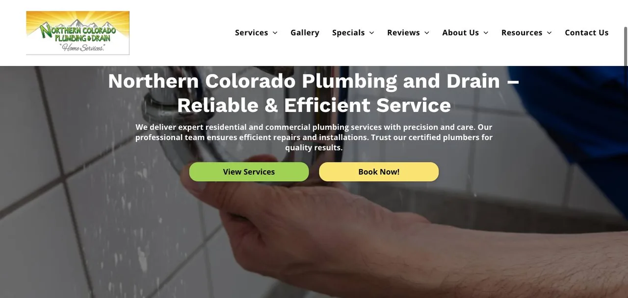 Northern Colorado Plumbing and Drain cover