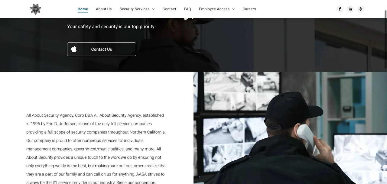 All About Security Agency, Corp cover