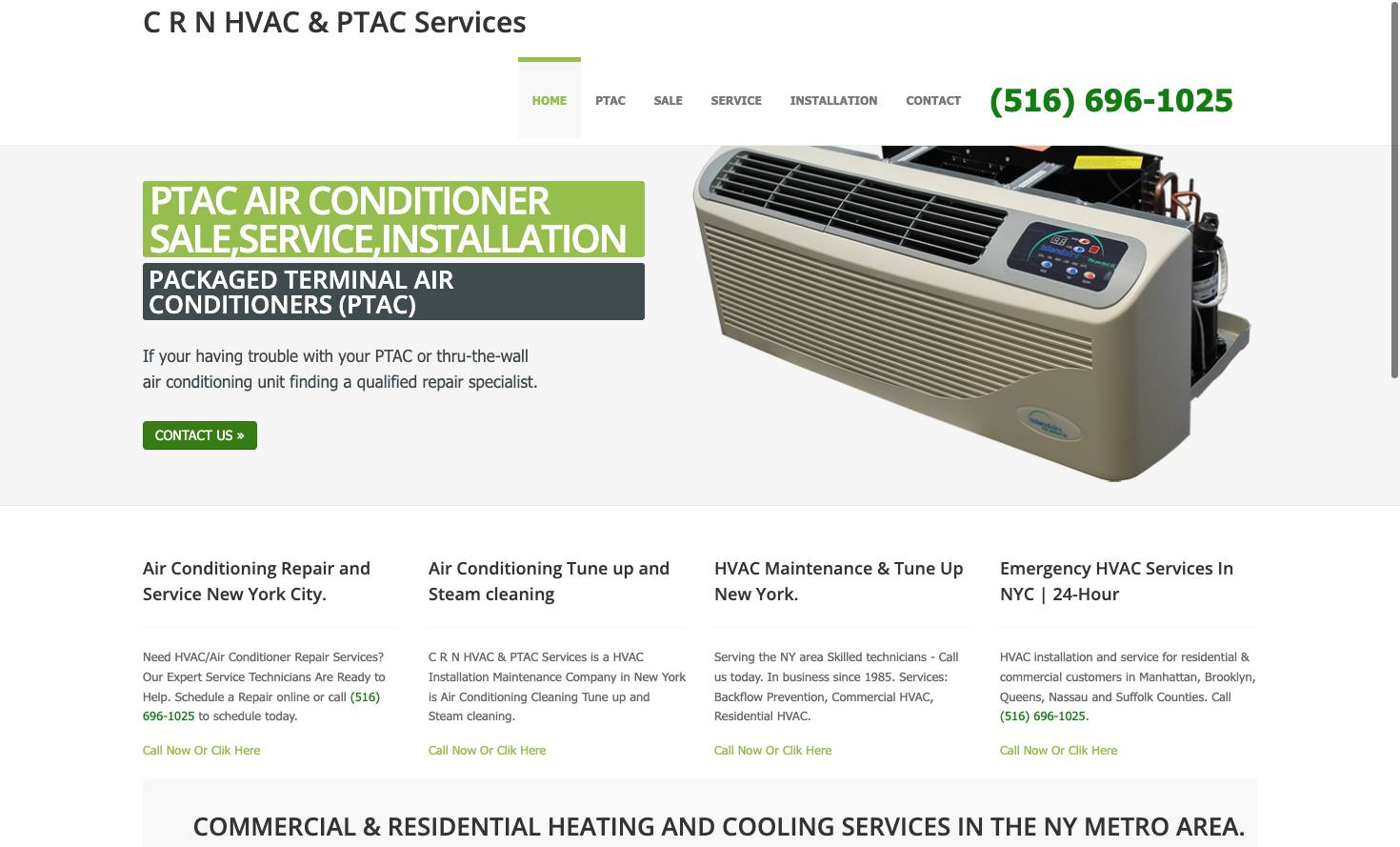 C R N HVAC & PTAC Services cover