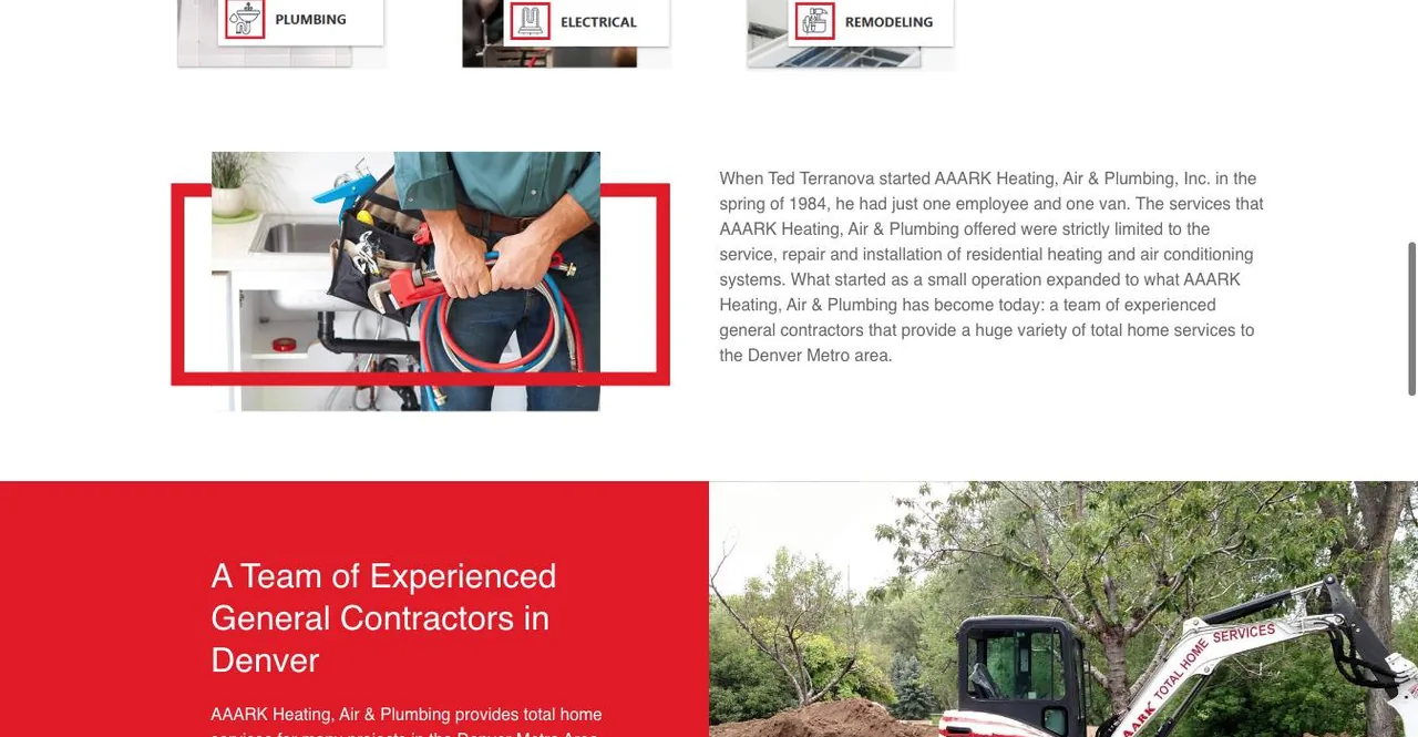 AAARK Heating, Air & Plumbing cover