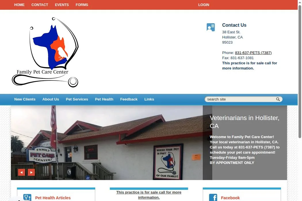 Family Pet Care Center cover