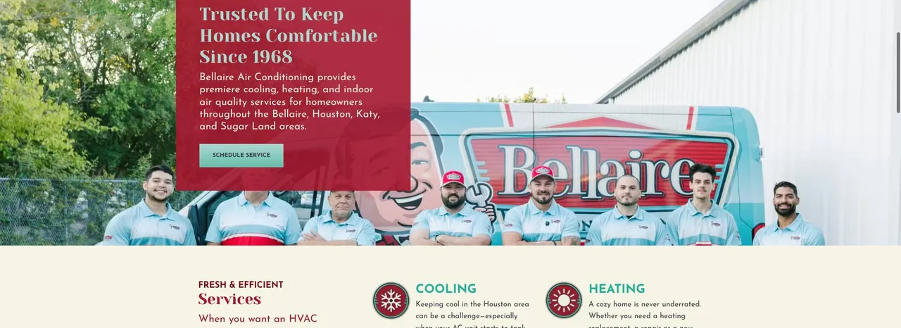 Bellaire Air Conditioning cover