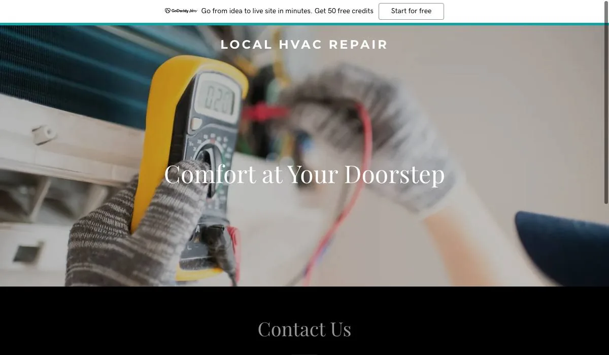 Local HVAC Repair cover