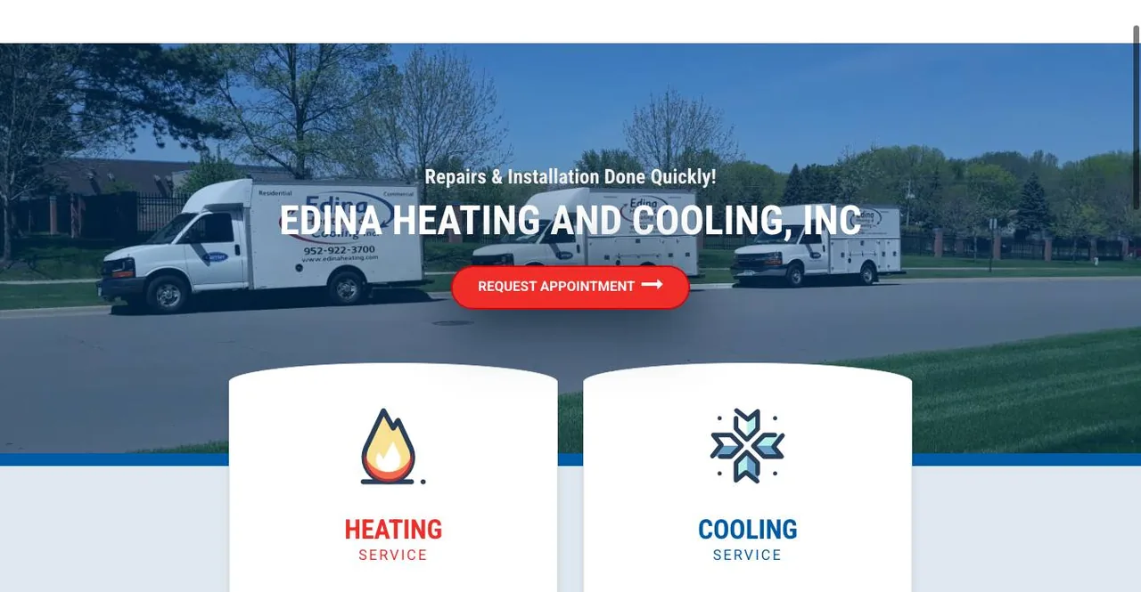 Edina Heating and Cooling Inc cover
