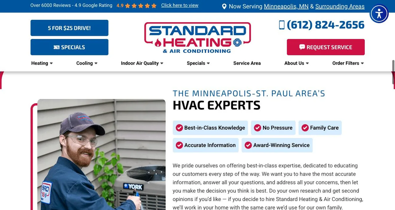 standardheating-com cover