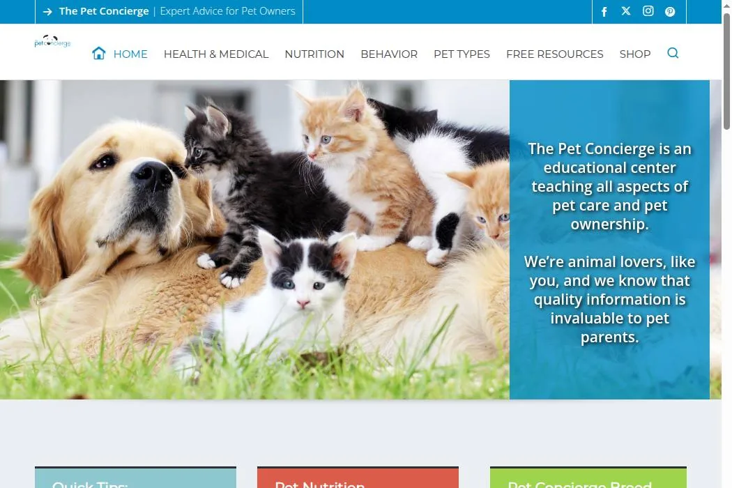 The Pet Concierge cover