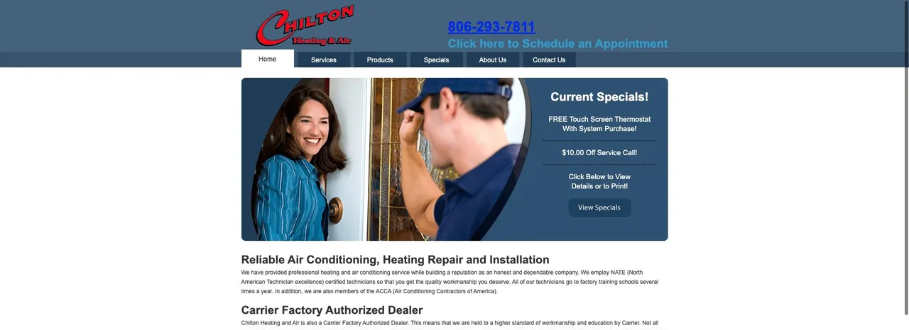 Chilton Heating and Air cover