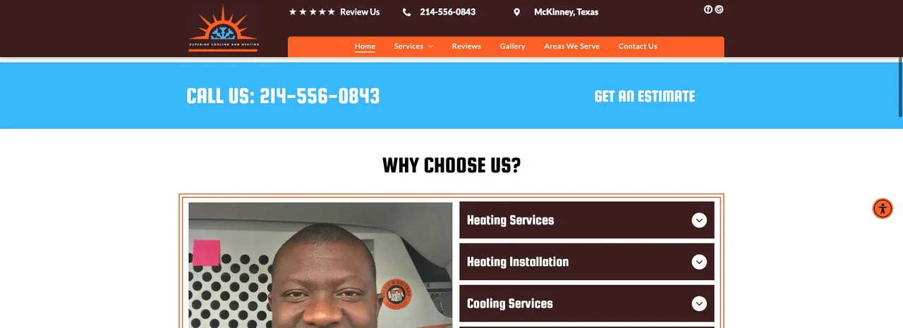 Superior Cooling And Heating Services, LLC cover