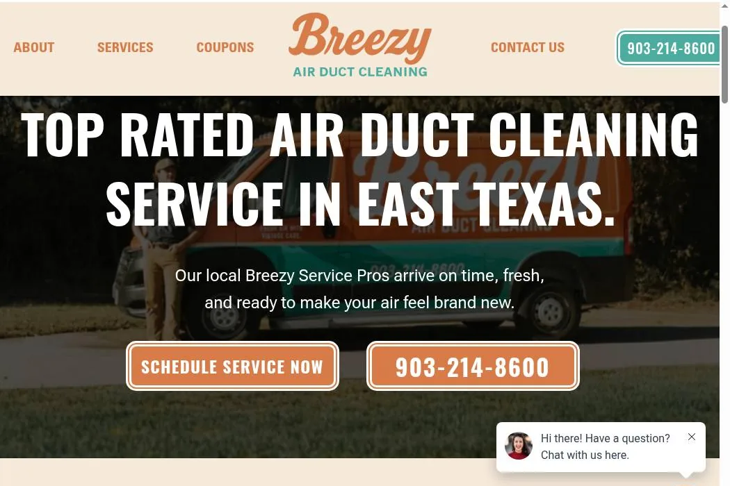 Breezy Air Duct Cleaning cover