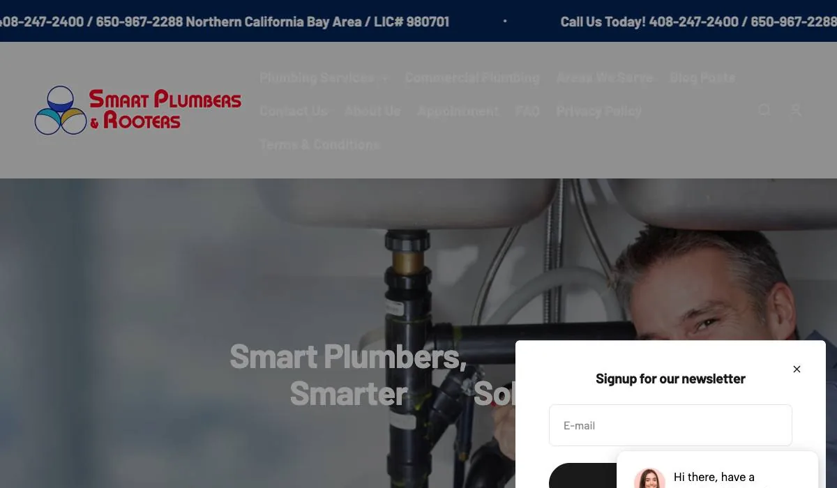Smart Plumbers & Rooters cover