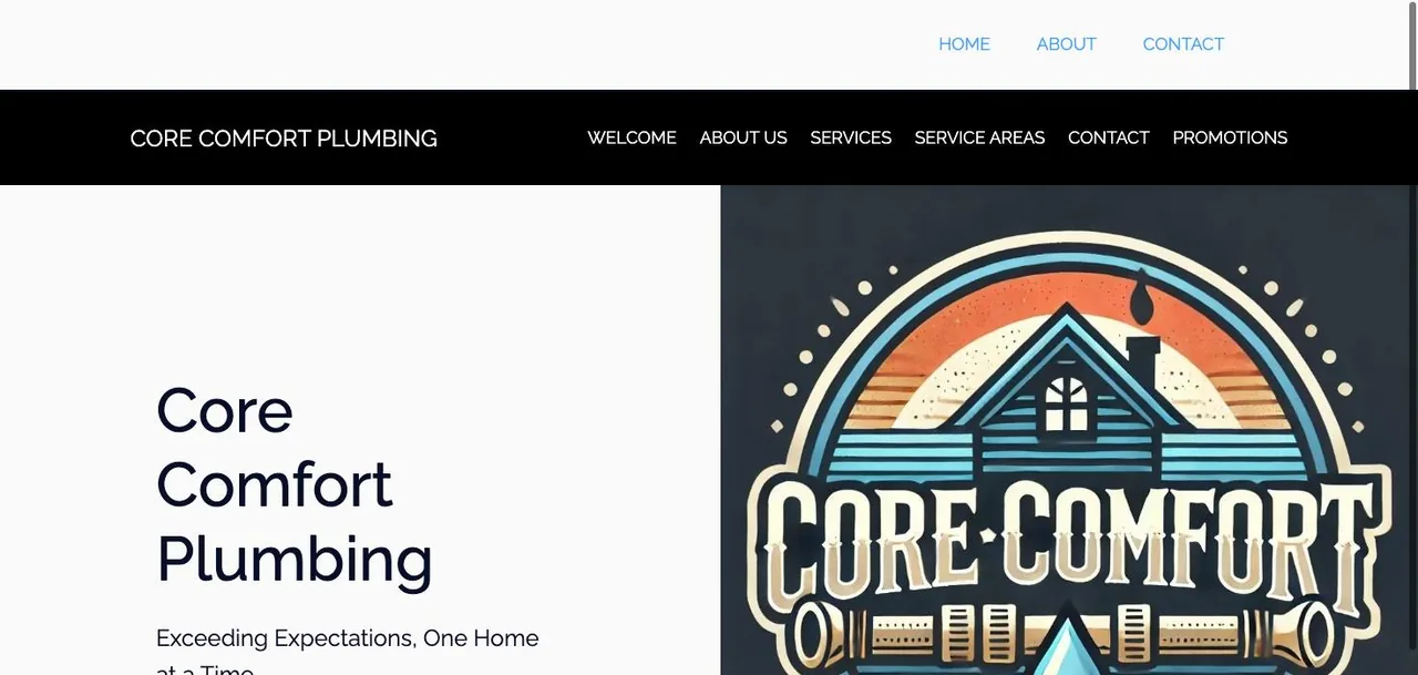 Core Comfort Plumbing cover