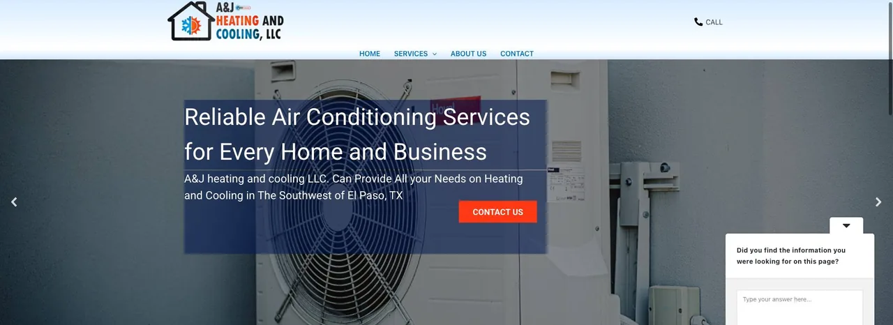 A&J Heating and Cooling, LLC cover