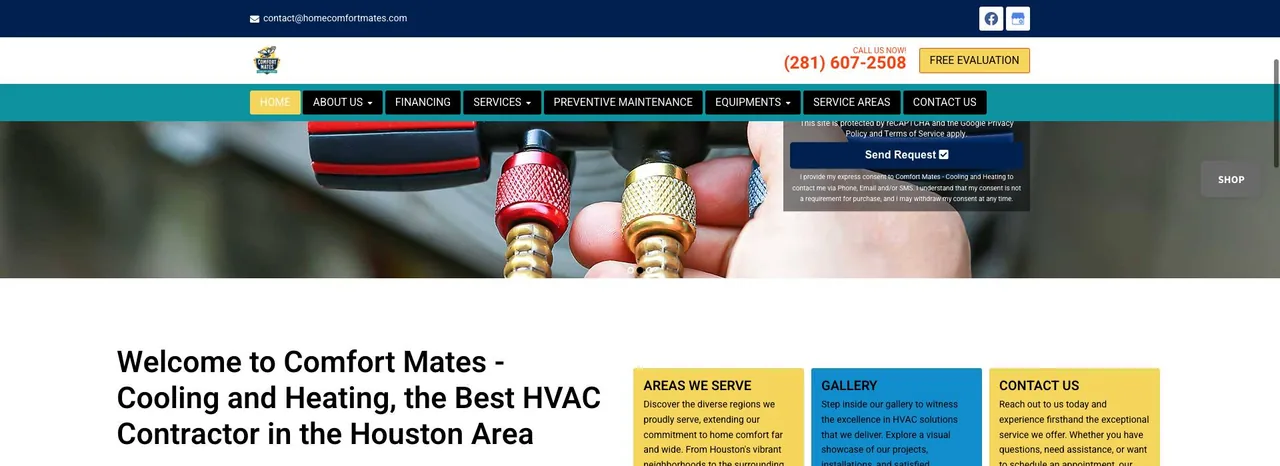 Comfort Mates - Cooling and Heating cover