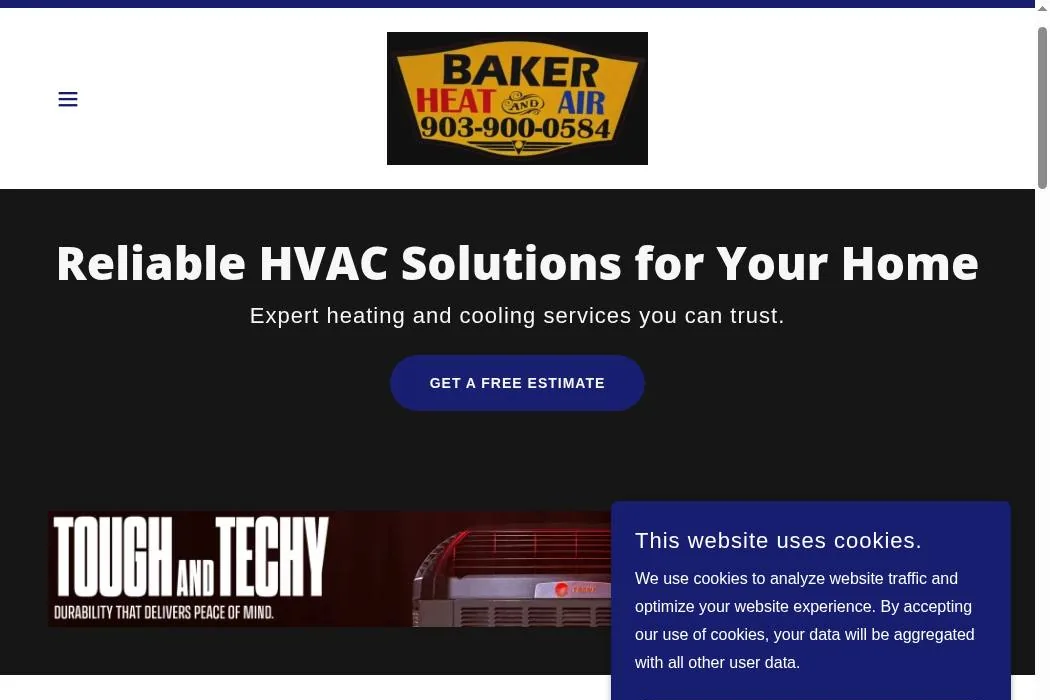 Baker Heat and Air cover