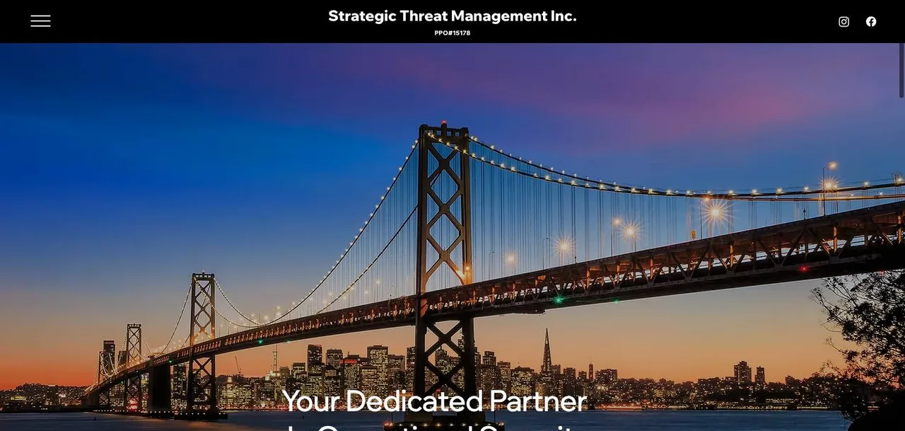 Strategic Threat Management Inc. cover