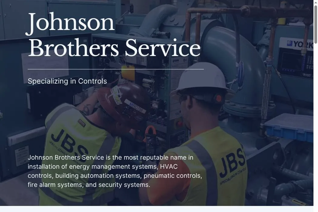 Johnson Brothers Service cover