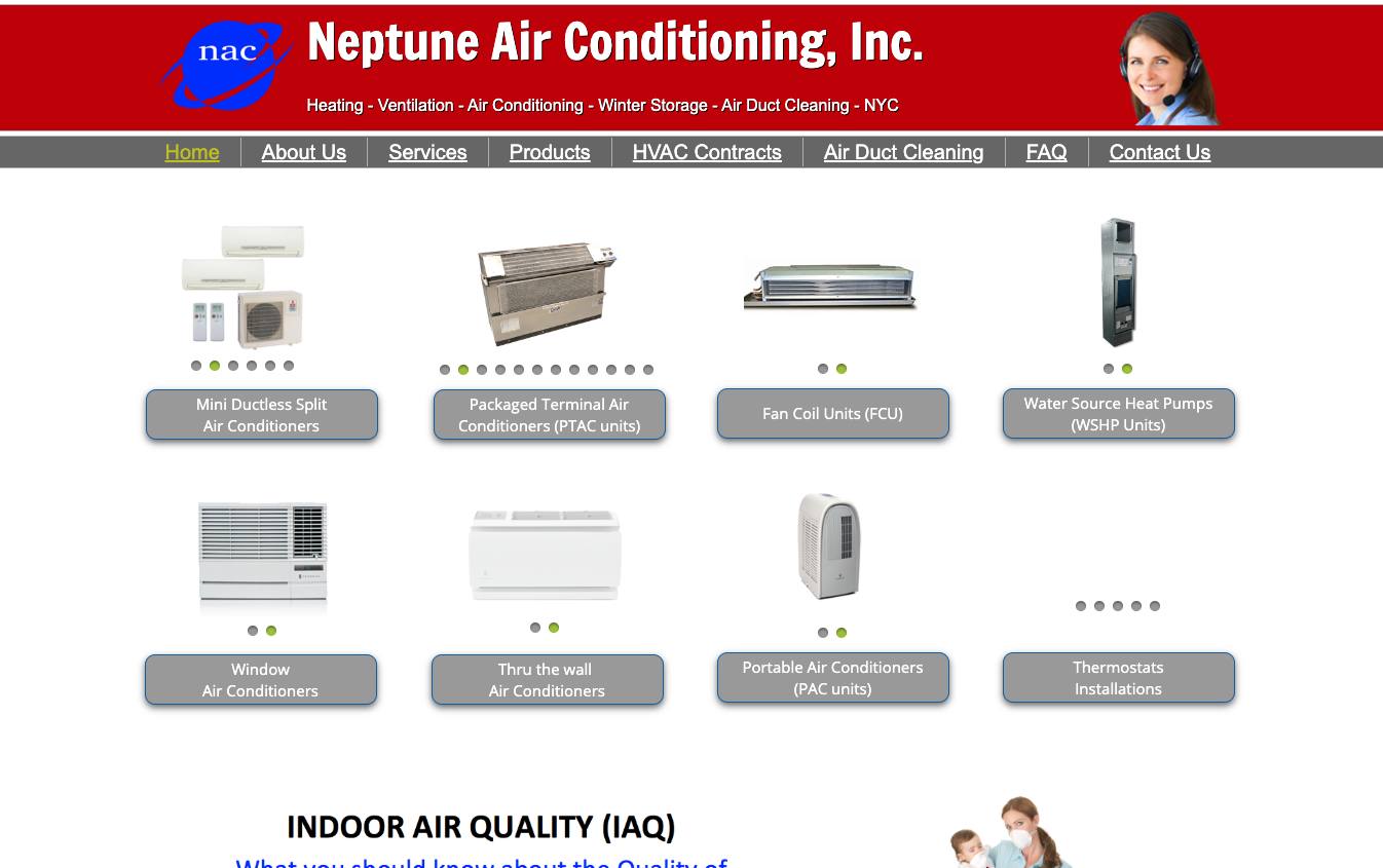 Neptune Air Conditioning, Inc. cover