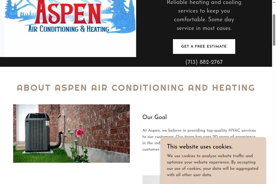Aspen Air Conditioning and Heating cover
