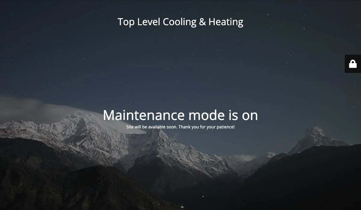 Top Level Cooling & Heating cover