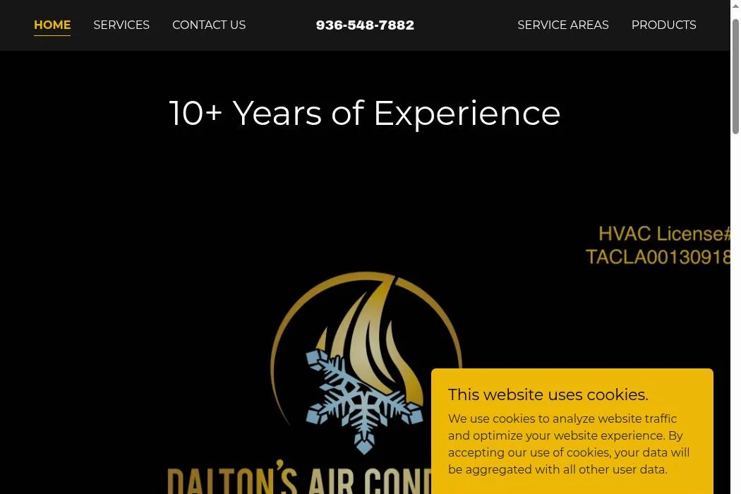 Dalton’s Air Conditioning Heating & Refrigeration cover