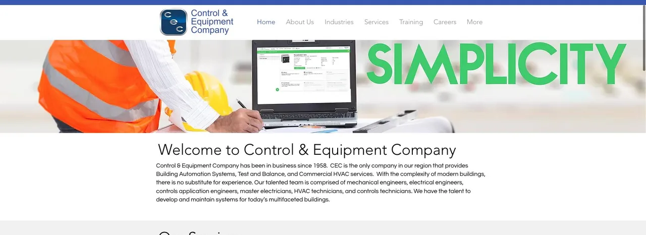 Control & Equipment Company cover