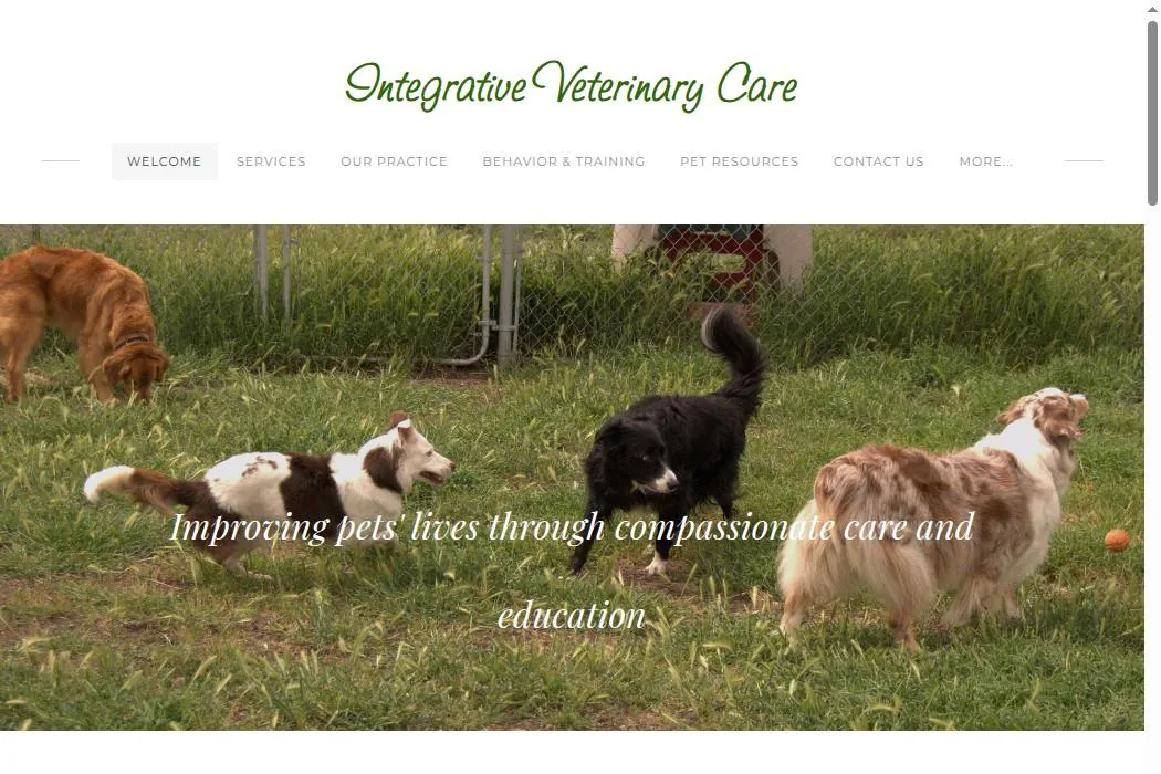 Integrative Veterinary Care cover