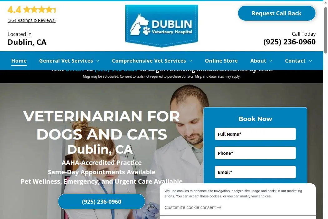 Dublin Veterinary Hospital cover