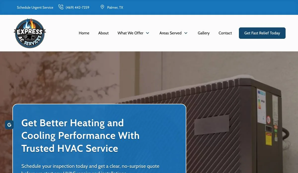 Express AC Services cover