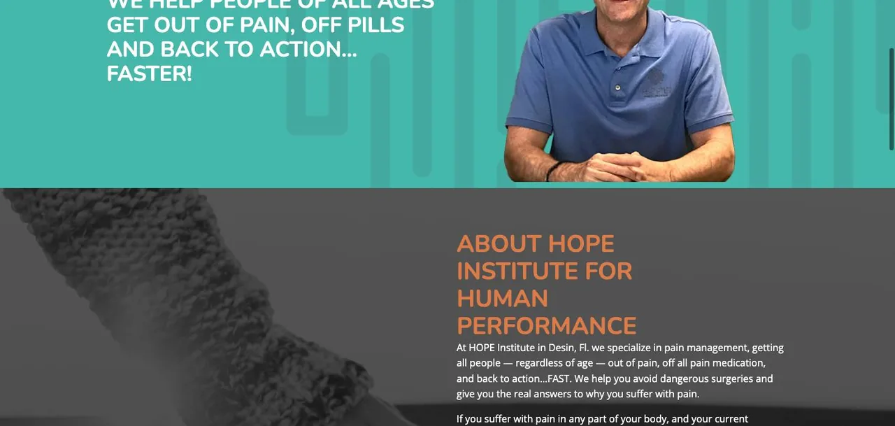 HOPE Institute for Human Performance cover