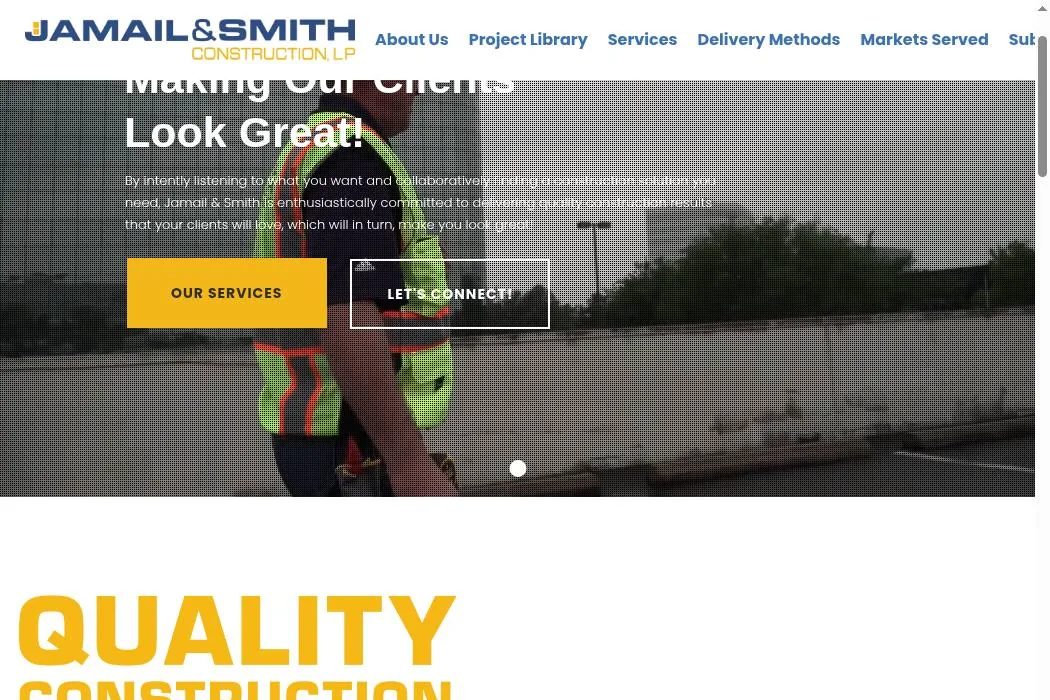 Jamail & Smith Construction, LP cover