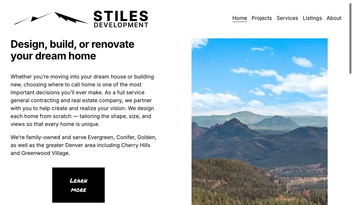 Stiles Development cover