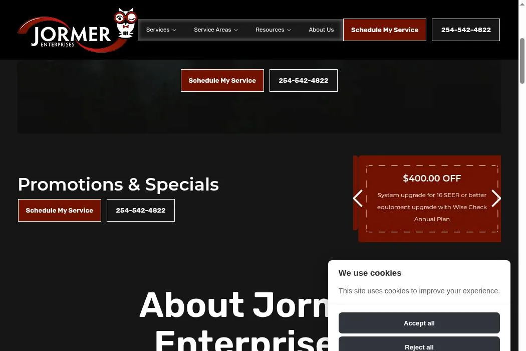 Jormer Enterprises cover