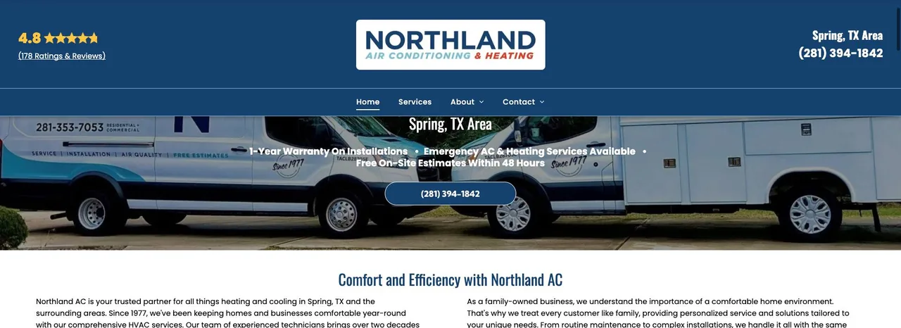 Northland AC cover